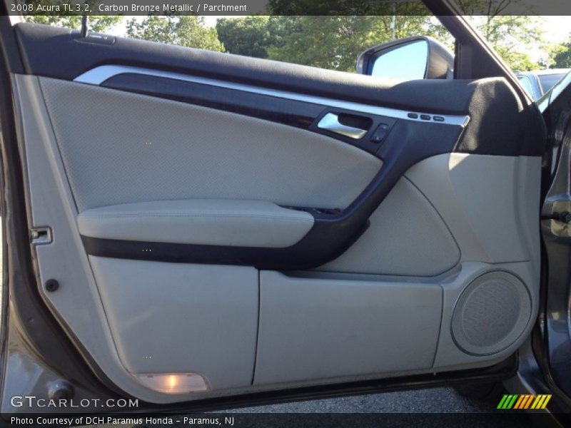 Carbon Bronze Metallic / Parchment 2008 Acura TL 3.2