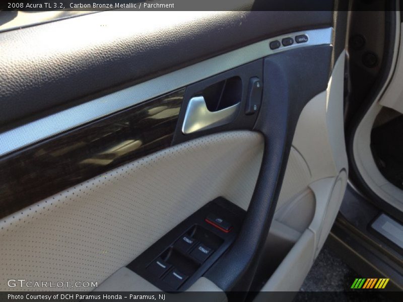 Carbon Bronze Metallic / Parchment 2008 Acura TL 3.2