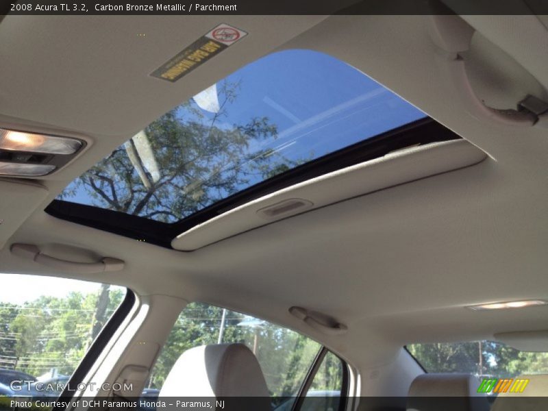 Carbon Bronze Metallic / Parchment 2008 Acura TL 3.2
