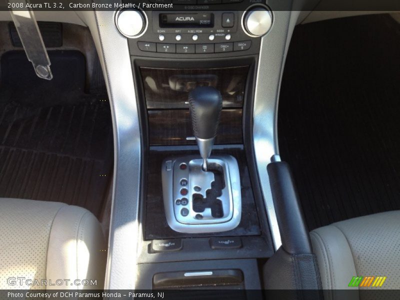 Carbon Bronze Metallic / Parchment 2008 Acura TL 3.2