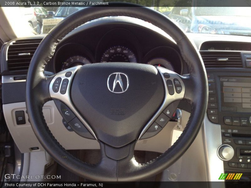 Carbon Bronze Metallic / Parchment 2008 Acura TL 3.2