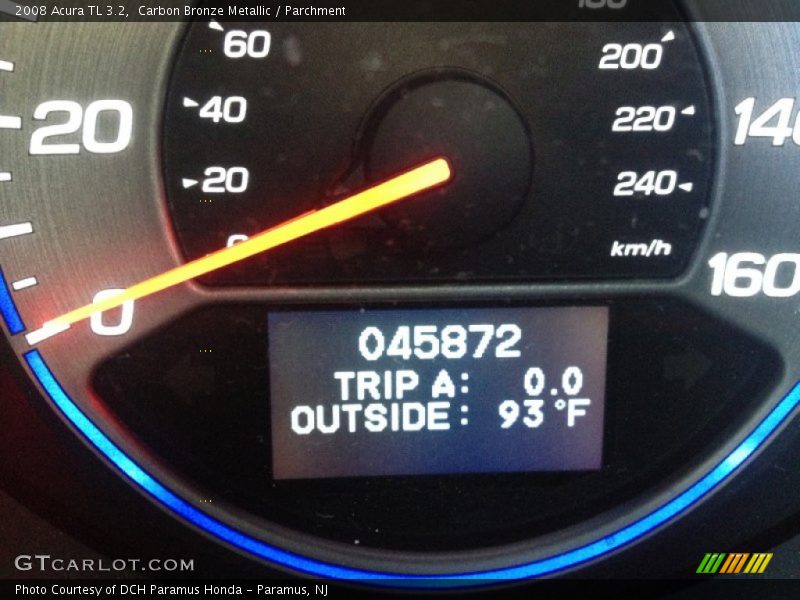 Carbon Bronze Metallic / Parchment 2008 Acura TL 3.2
