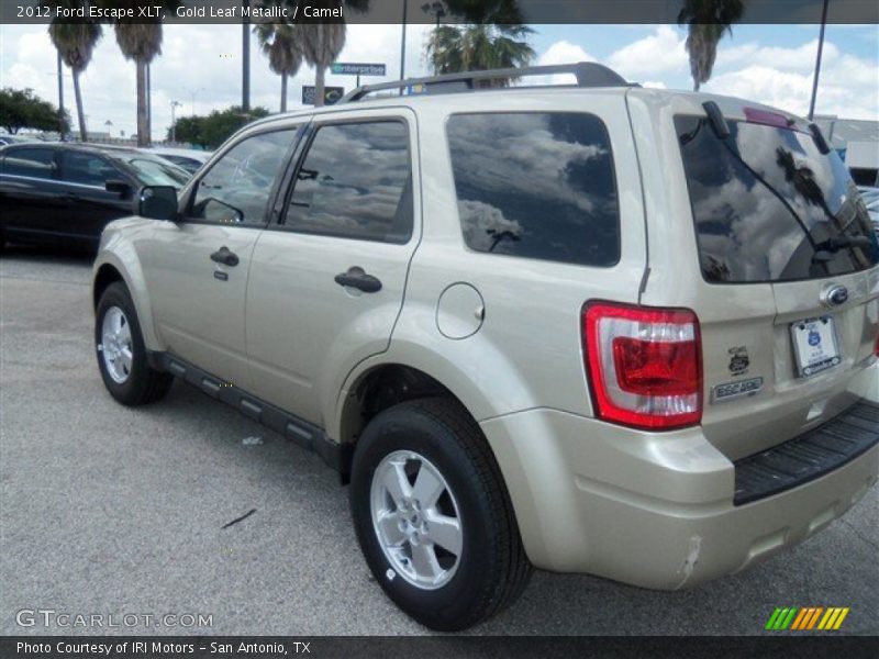 Gold Leaf Metallic / Camel 2012 Ford Escape XLT