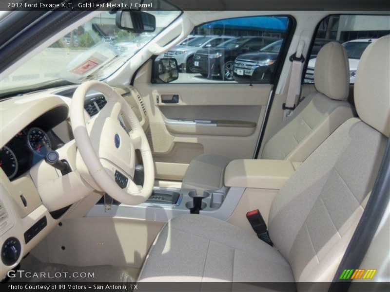 Gold Leaf Metallic / Camel 2012 Ford Escape XLT