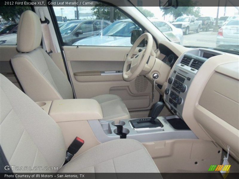 Gold Leaf Metallic / Camel 2012 Ford Escape XLT