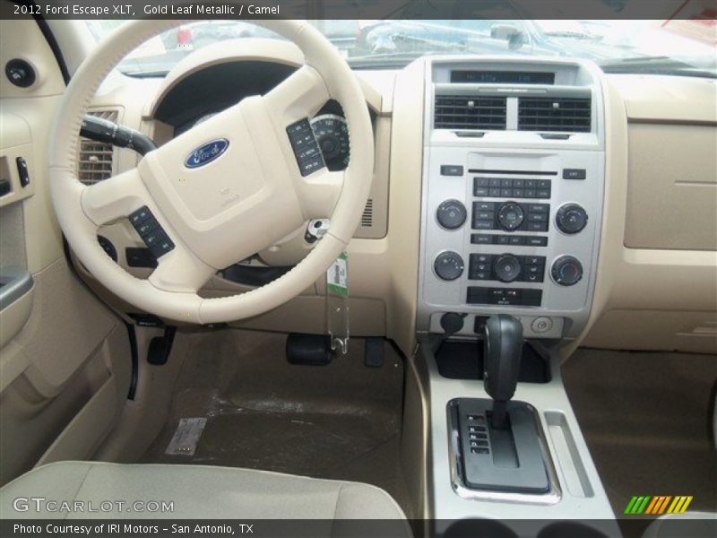Gold Leaf Metallic / Camel 2012 Ford Escape XLT