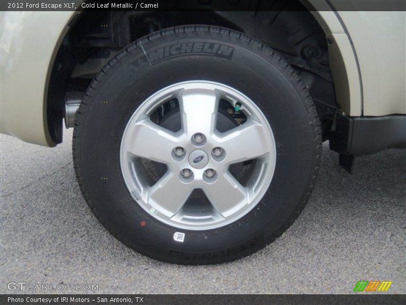 Gold Leaf Metallic / Camel 2012 Ford Escape XLT