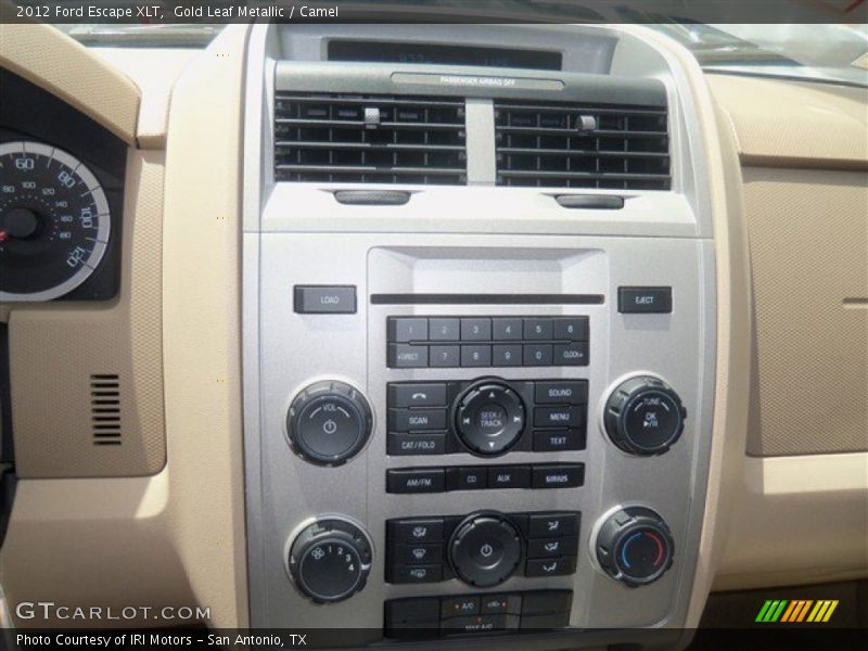 Gold Leaf Metallic / Camel 2012 Ford Escape XLT