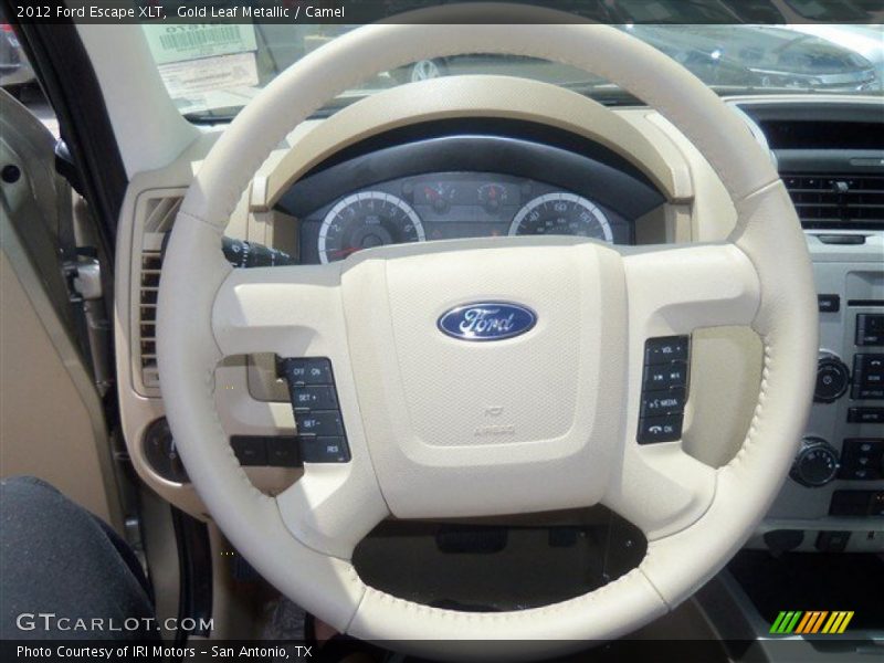 Gold Leaf Metallic / Camel 2012 Ford Escape XLT