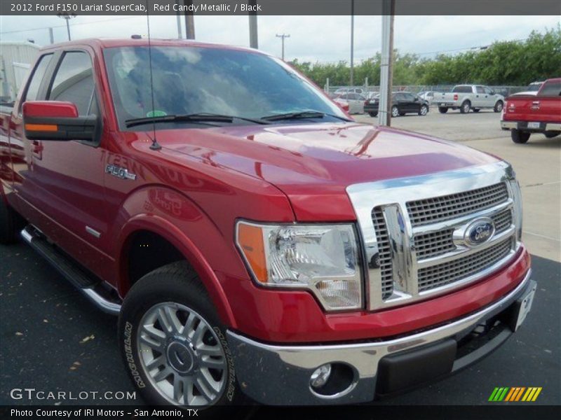  2012 F150 Lariat SuperCab Red Candy Metallic