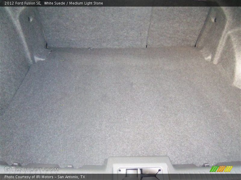 White Suede / Medium Light Stone 2012 Ford Fusion SE
