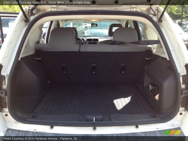 Stone White / Pastel Slate Gray 2007 Jeep Compass Sport 4x4