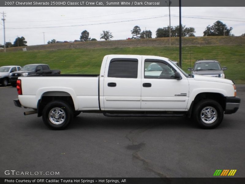 Summit White / Dark Charcoal 2007 Chevrolet Silverado 2500HD Classic LT Crew Cab