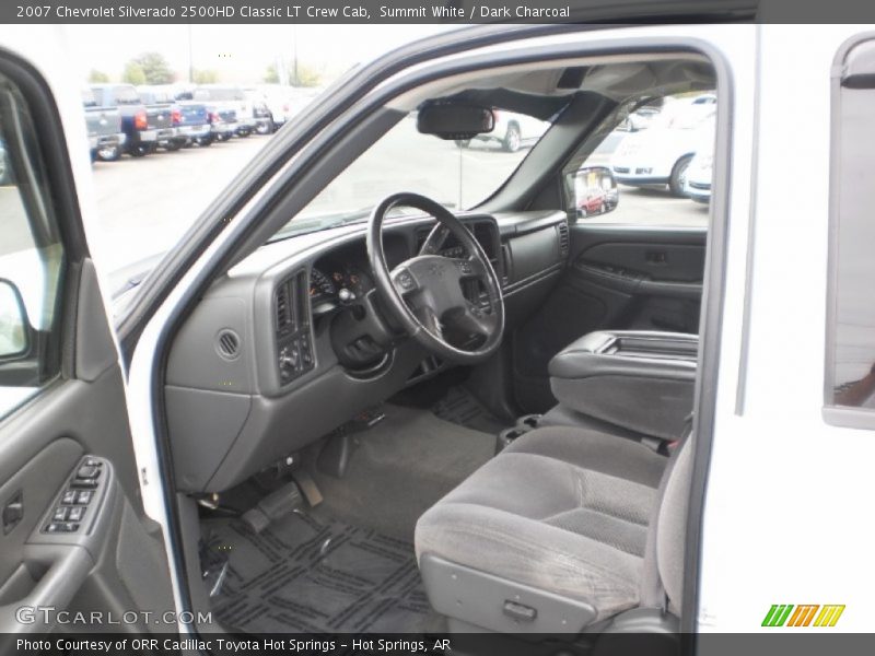 Summit White / Dark Charcoal 2007 Chevrolet Silverado 2500HD Classic LT Crew Cab