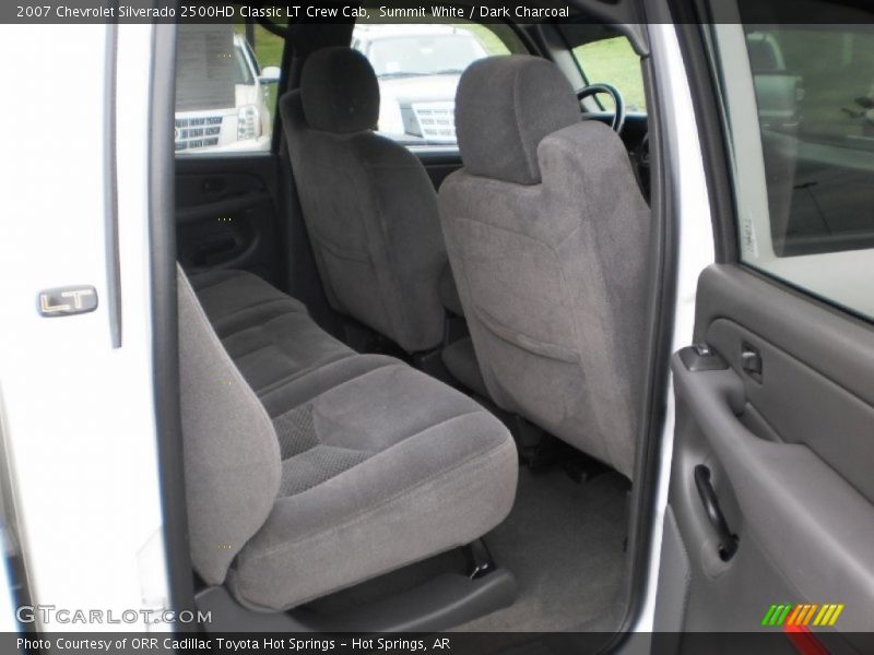 Summit White / Dark Charcoal 2007 Chevrolet Silverado 2500HD Classic LT Crew Cab