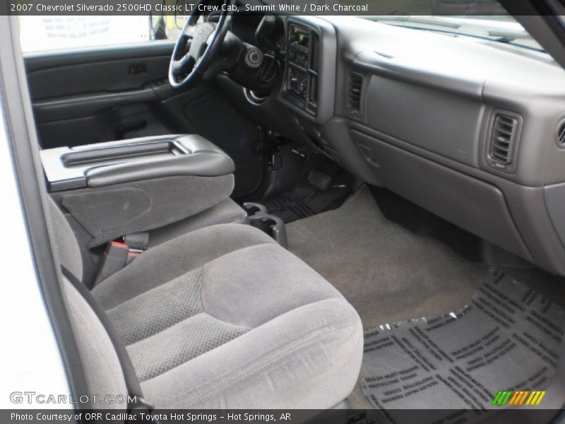 Summit White / Dark Charcoal 2007 Chevrolet Silverado 2500HD Classic LT Crew Cab
