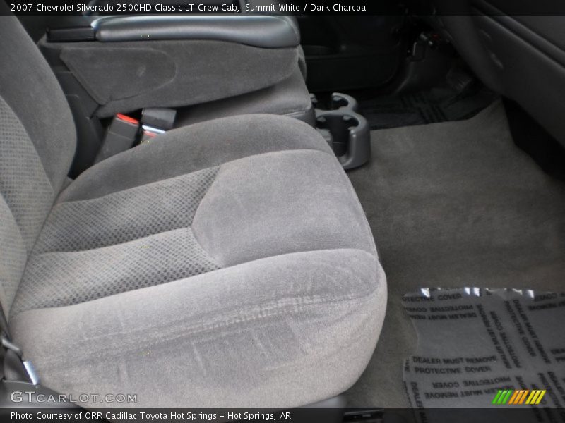 Summit White / Dark Charcoal 2007 Chevrolet Silverado 2500HD Classic LT Crew Cab