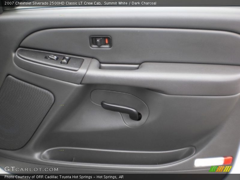 Summit White / Dark Charcoal 2007 Chevrolet Silverado 2500HD Classic LT Crew Cab