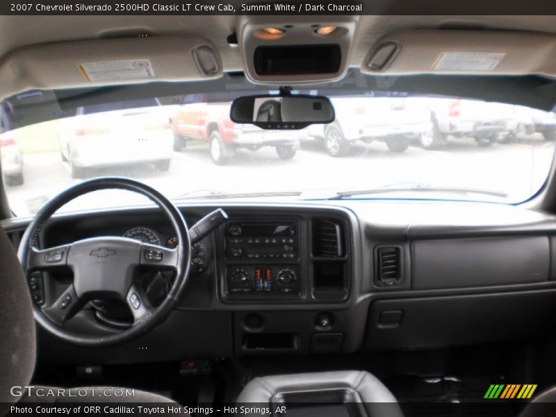 Summit White / Dark Charcoal 2007 Chevrolet Silverado 2500HD Classic LT Crew Cab