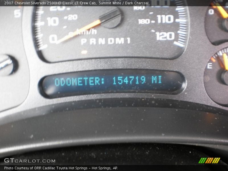 Summit White / Dark Charcoal 2007 Chevrolet Silverado 2500HD Classic LT Crew Cab