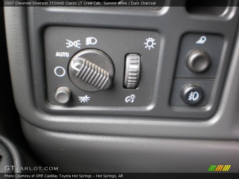 Summit White / Dark Charcoal 2007 Chevrolet Silverado 2500HD Classic LT Crew Cab
