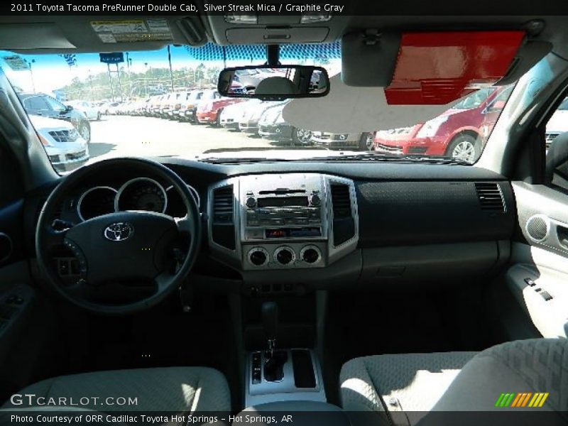 Silver Streak Mica / Graphite Gray 2011 Toyota Tacoma PreRunner Double Cab