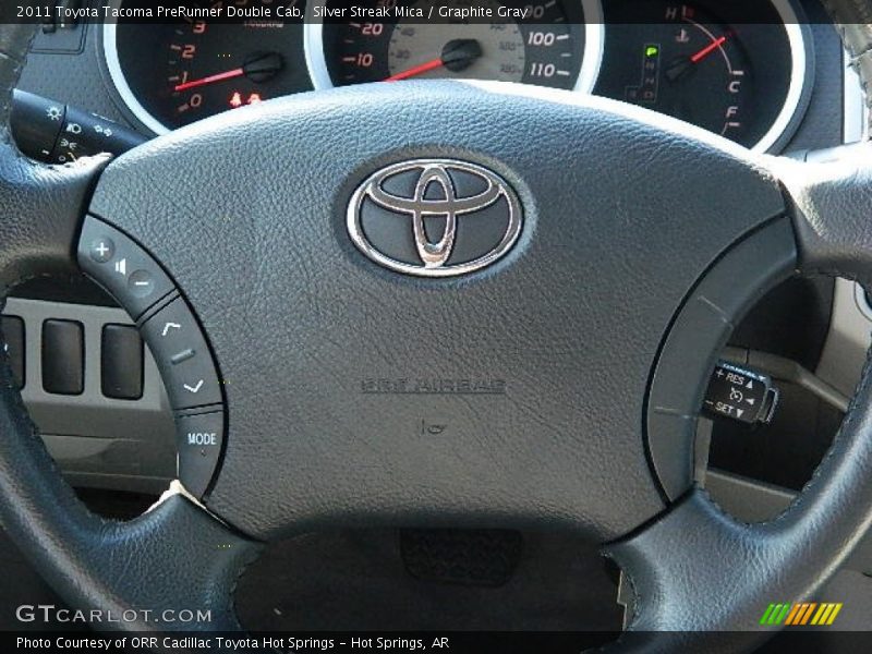 Silver Streak Mica / Graphite Gray 2011 Toyota Tacoma PreRunner Double Cab