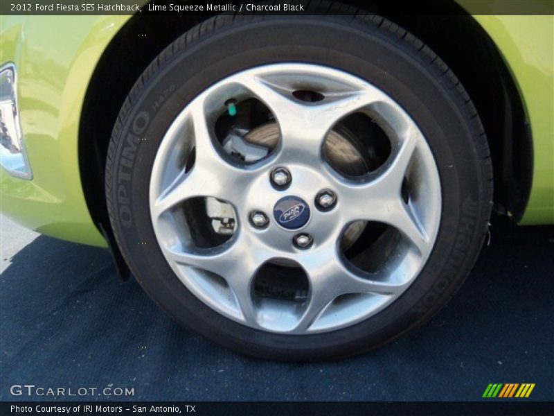  2012 Fiesta SES Hatchback Wheel