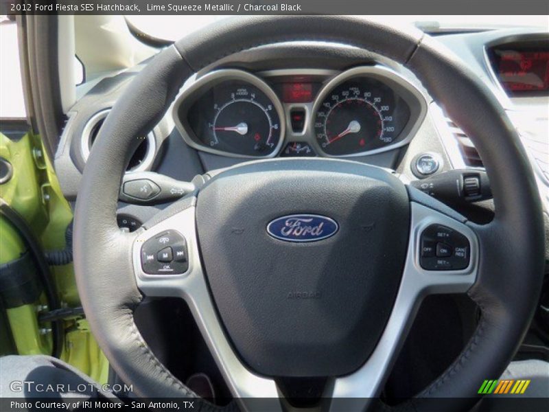  2012 Fiesta SES Hatchback Steering Wheel