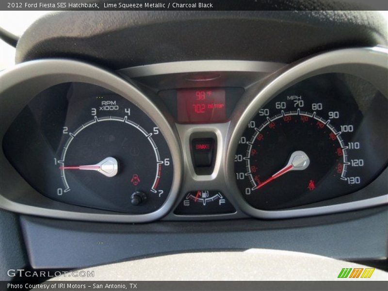  2012 Fiesta SES Hatchback SES Hatchback Gauges