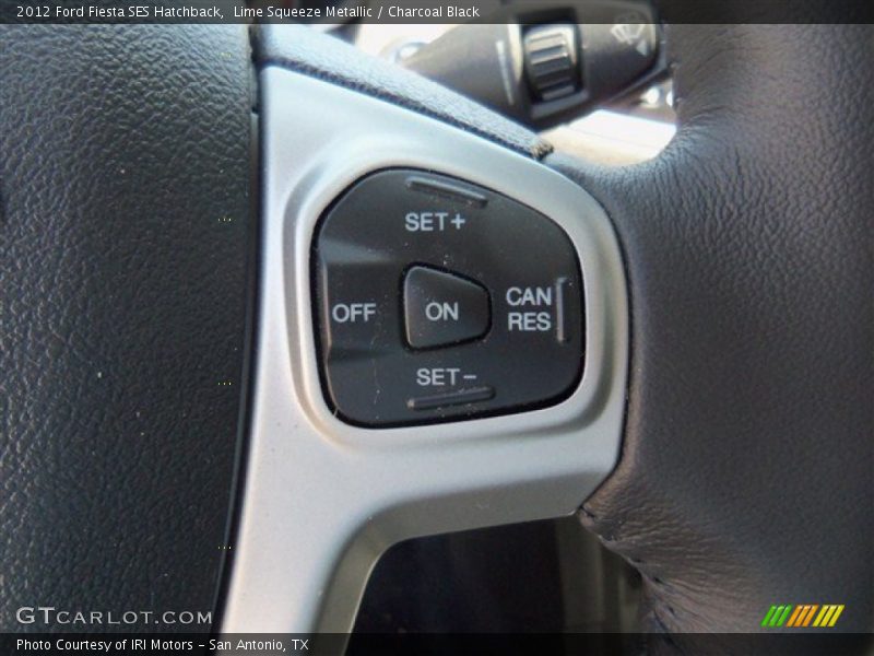 Controls of 2012 Fiesta SES Hatchback