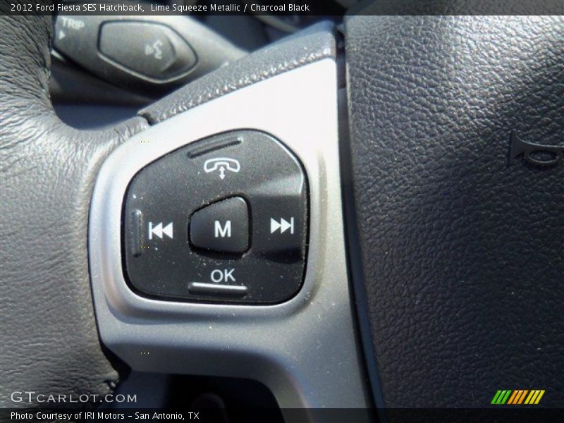 Controls of 2012 Fiesta SES Hatchback