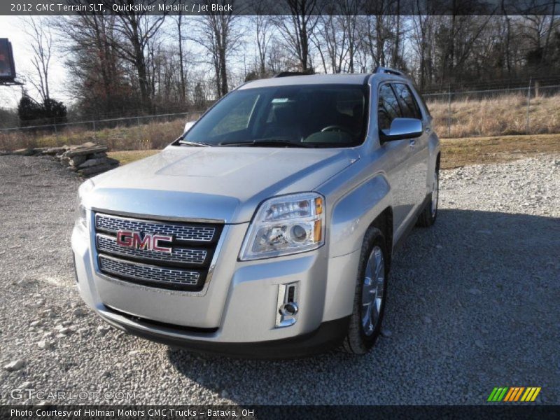 Quicksilver Metallic / Jet Black 2012 GMC Terrain SLT