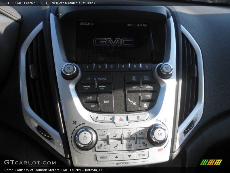 Quicksilver Metallic / Jet Black 2012 GMC Terrain SLT