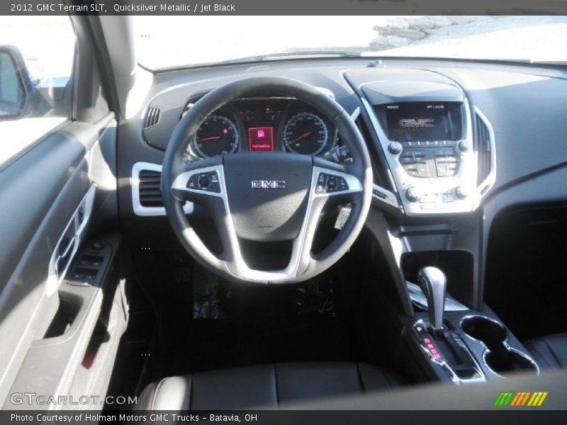 Quicksilver Metallic / Jet Black 2012 GMC Terrain SLT