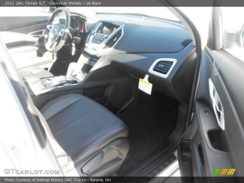 Quicksilver Metallic / Jet Black 2012 GMC Terrain SLT