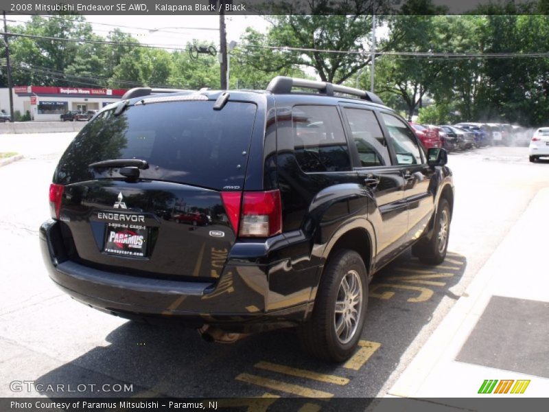 Kalapana Black / Black 2008 Mitsubishi Endeavor SE AWD