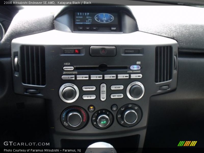 Kalapana Black / Black 2008 Mitsubishi Endeavor SE AWD