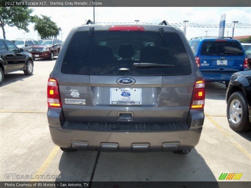 Sterling Gray Metallic / Stone 2012 Ford Escape XLT