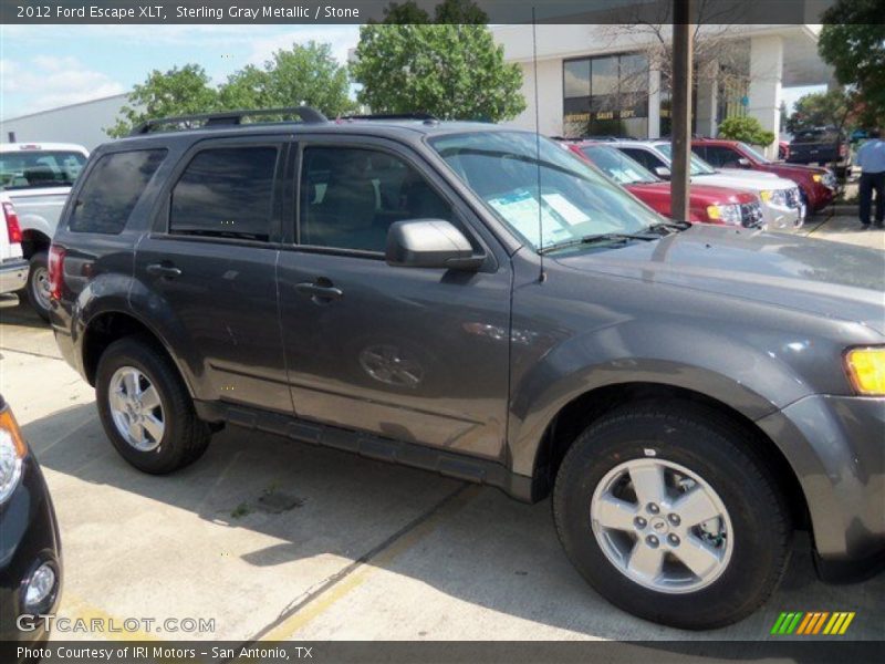 Sterling Gray Metallic / Stone 2012 Ford Escape XLT
