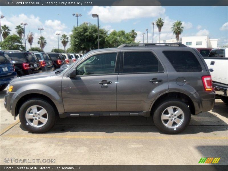 Sterling Gray Metallic / Stone 2012 Ford Escape XLT