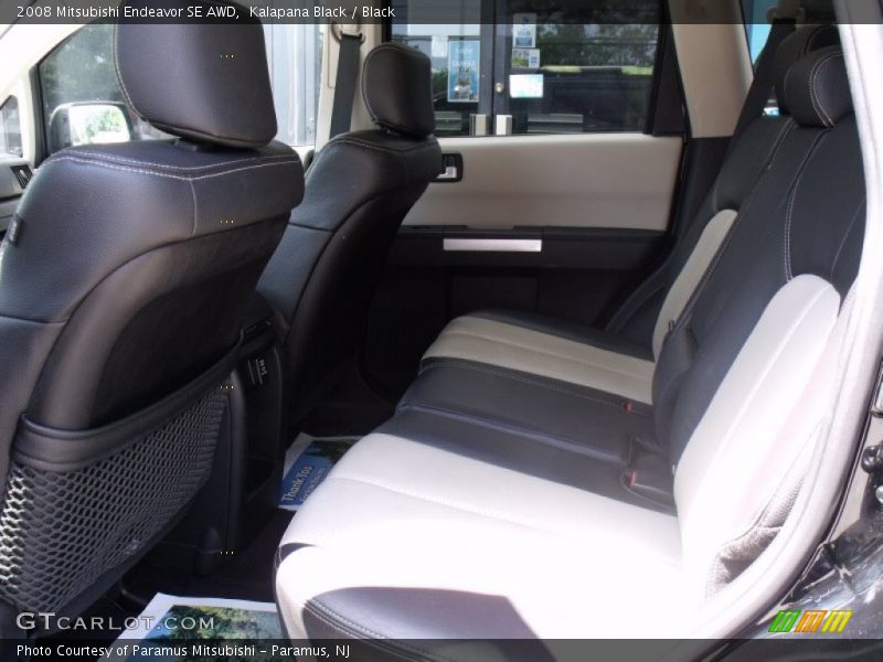 Kalapana Black / Black 2008 Mitsubishi Endeavor SE AWD