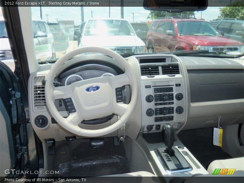 Sterling Gray Metallic / Stone 2012 Ford Escape XLT