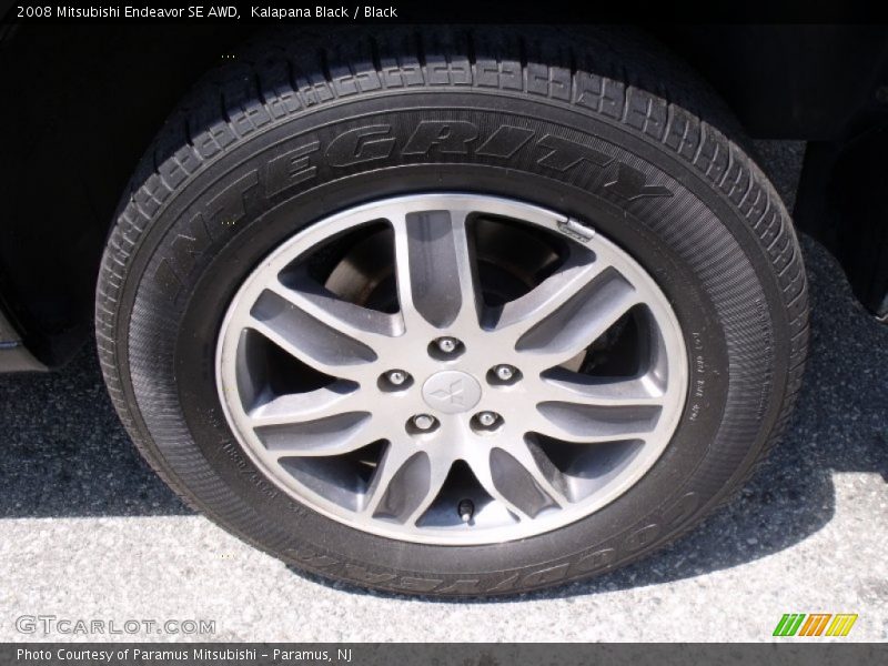 Kalapana Black / Black 2008 Mitsubishi Endeavor SE AWD