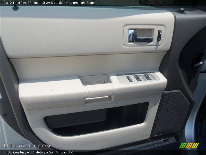 Ingot Silver Metallic / Medium Light Stone 2012 Ford Flex SE