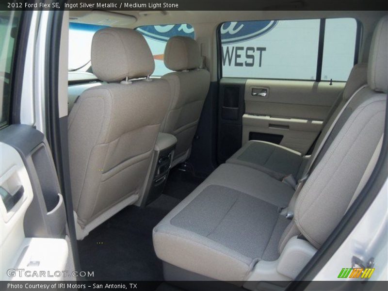 Ingot Silver Metallic / Medium Light Stone 2012 Ford Flex SE