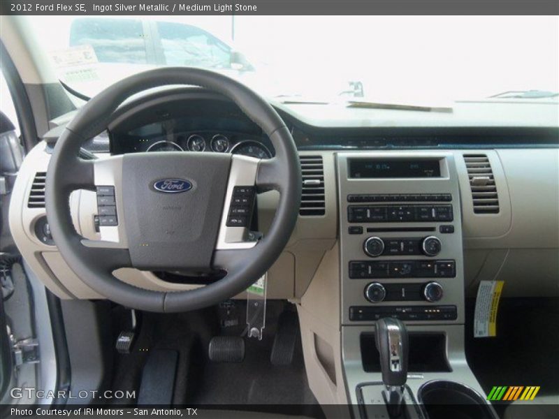 Ingot Silver Metallic / Medium Light Stone 2012 Ford Flex SE