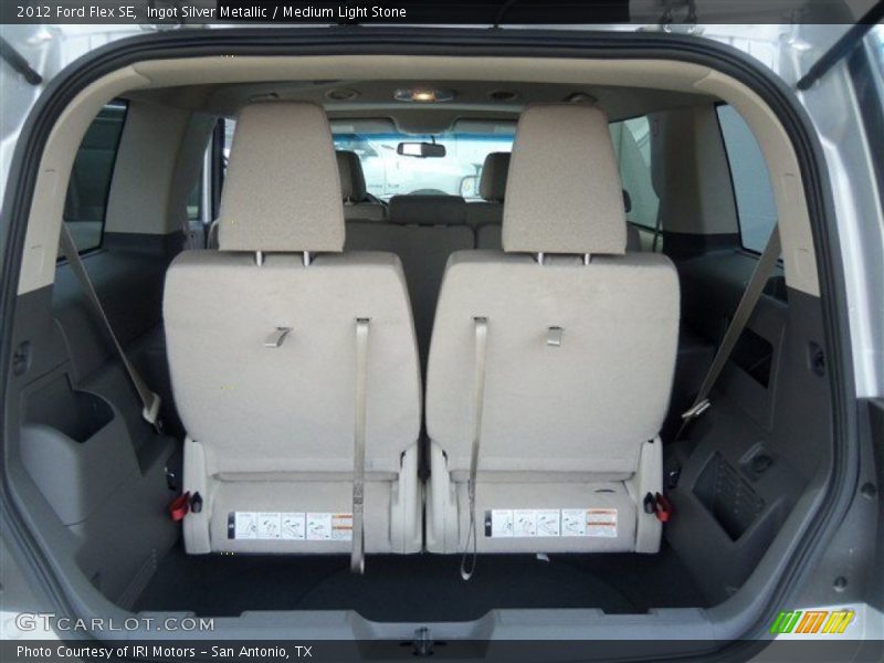 Ingot Silver Metallic / Medium Light Stone 2012 Ford Flex SE