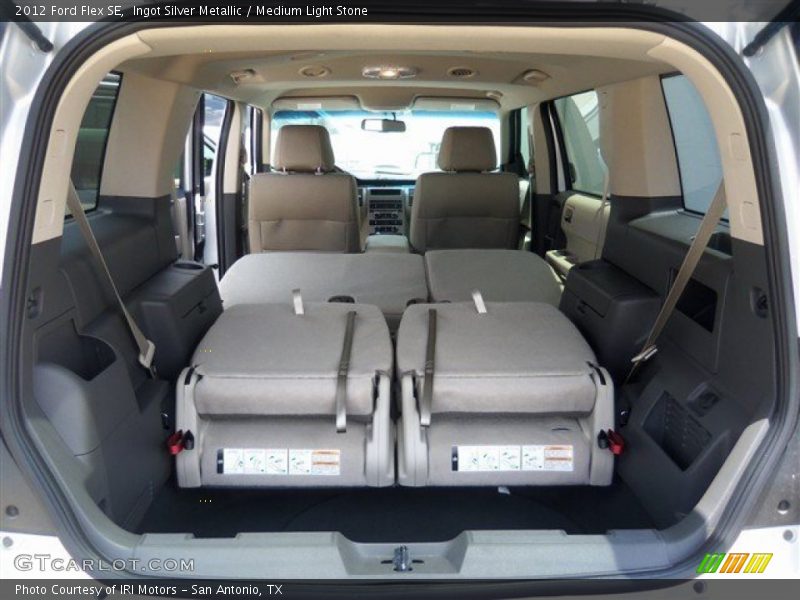 Ingot Silver Metallic / Medium Light Stone 2012 Ford Flex SE