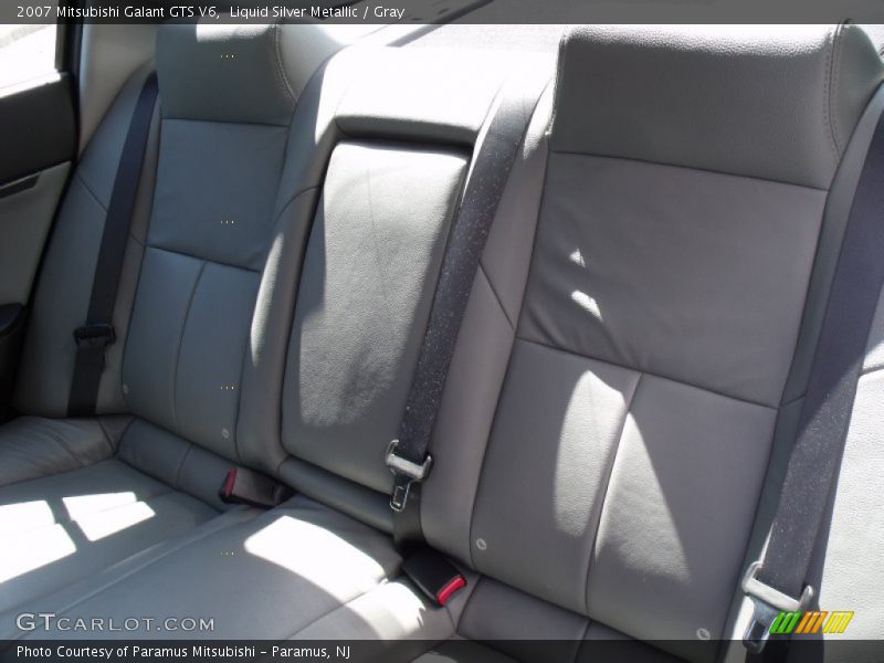 Liquid Silver Metallic / Gray 2007 Mitsubishi Galant GTS V6